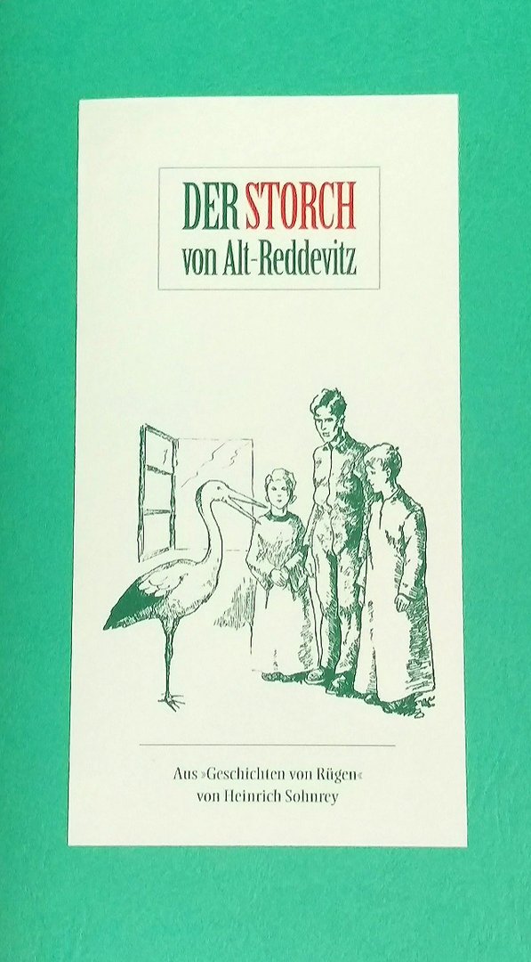 Der Storch von Alt-Reddevitz - Geschichten von Rügen - Heinrich Sohnrey