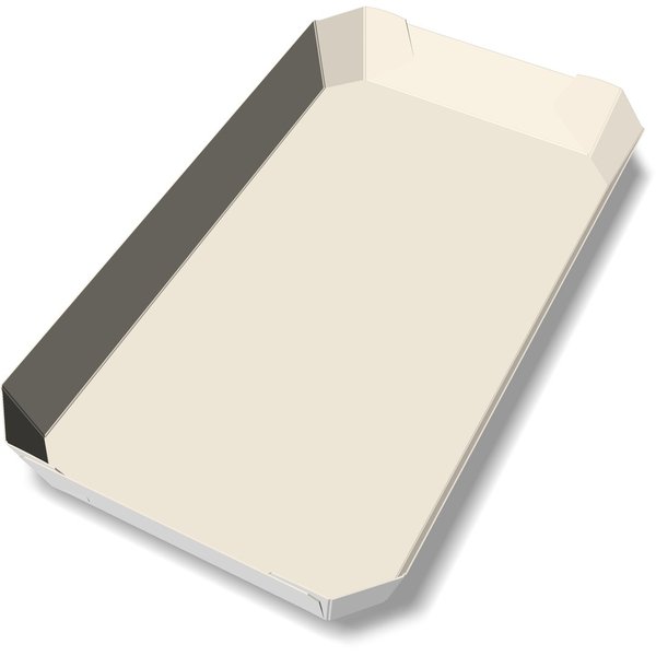 1.000 Stück Tray Tablett Schale Träger Produktträger 215 x 120 x 29 mm